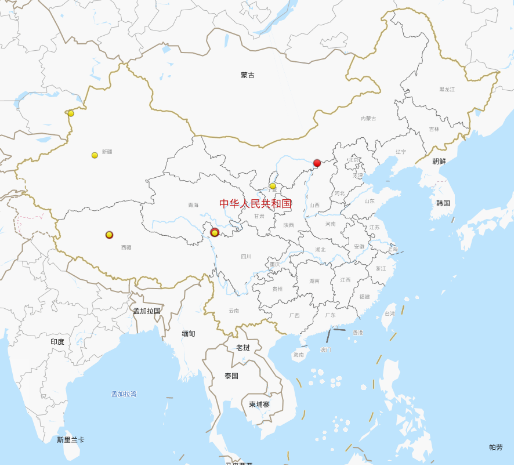 中国地震一周总结：上周累计发生9次地震