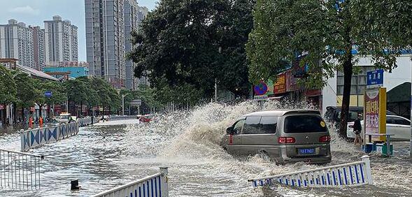 本周末桂林多地大到暴雨 各地气温仅有20℃出头