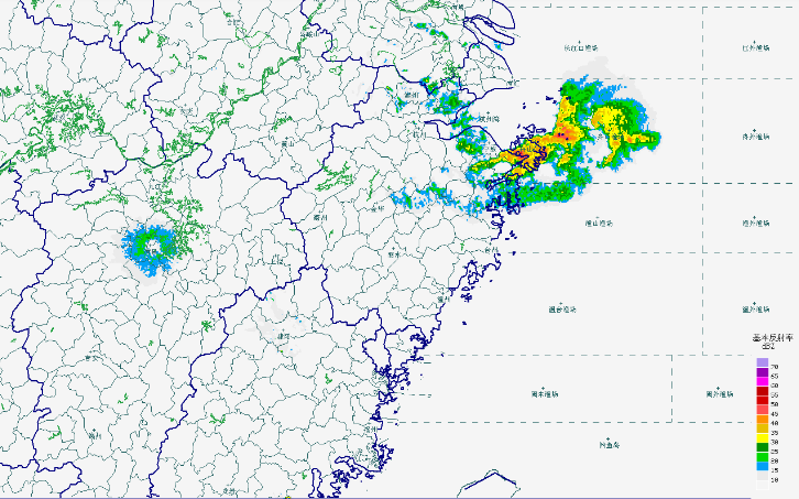 13级大风突袭浙江强度等同台风利奇马 多地升级预警