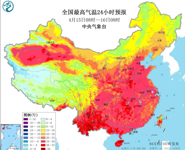 今明天雨雪强对流袭击北方 西北出现沙尘天气