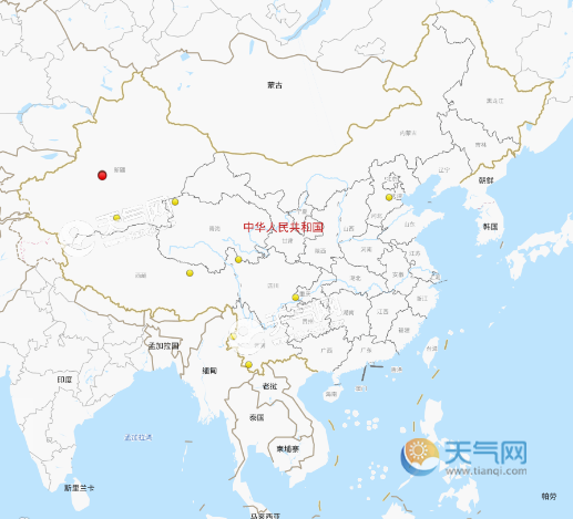 上周中国地震盘点:14次强烈地震来袭图片