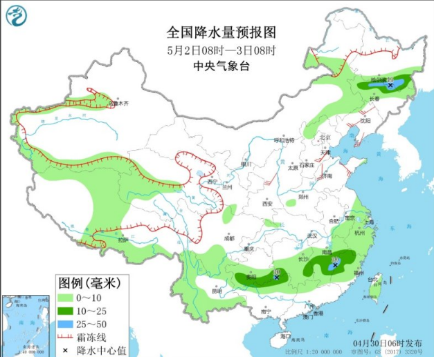 华北黄淮将出现37℃高温 西南东部和江南有大雨