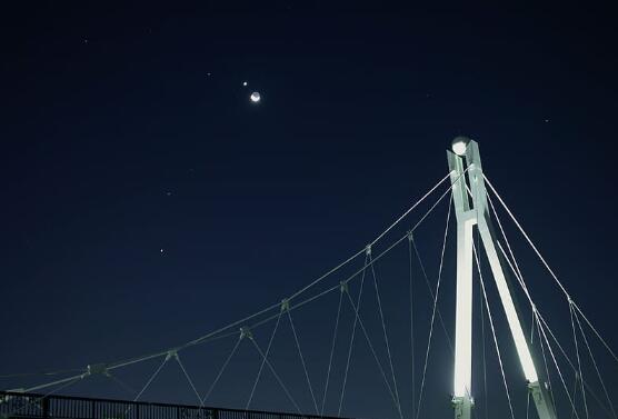 2020年双星伴月时间表一览 2020年5月双星伴月是几点