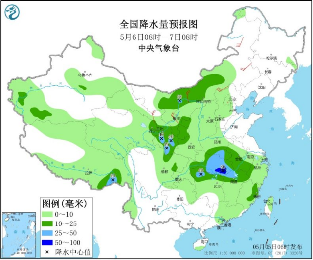 西北冷空气降温明显 江南强对流天气要注意