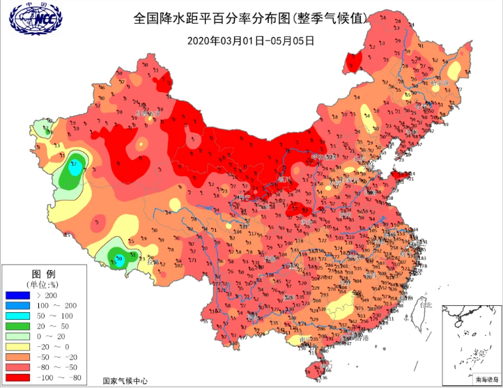  全国都有雨就广东不下雨！汛期降水少造成干旱