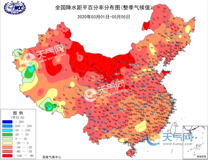 全国都有雨就广东不下雨!汛期降水少造成干旱