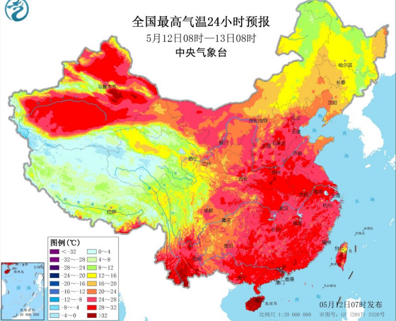 北方冷空气来袭气温波动大 南方明起掀开大范围降雨