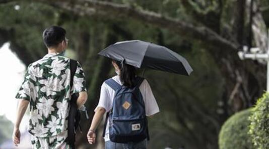 广东雨水暂停高温天重新回归 广州午后最高气温高达30℃