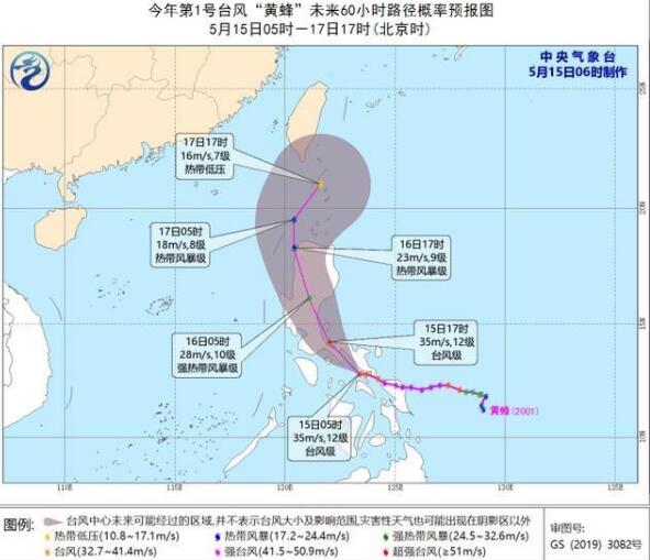 2020台风最新消息 台风黄蜂已在菲律宾东部登陆