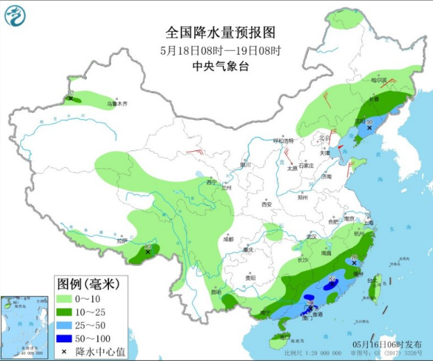 北方大风沙尘天气多发 华南江南强降雨强对流来袭