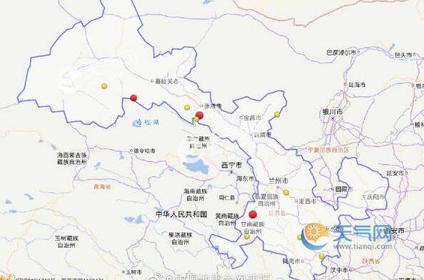 2020甘肃地震消息实时更新今天 武威市民勤县发生3.3级地震