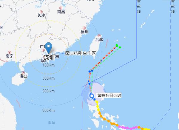 2020深圳台风最新消息 1号台风逐渐减弱深圳还有5-7个台风在排队