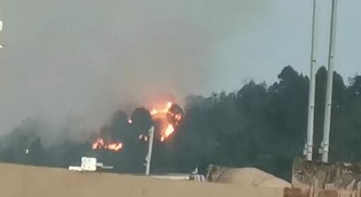 四川屏山县发生森林火灾 过火面积60亩扑救工作正在进行