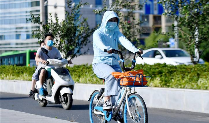 江苏晴热仍是主流 西北部高温可达35℃