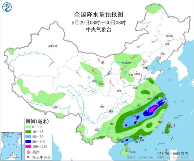 北方大风降温持续东北华北阵雨 南方今起掀新一轮降雨