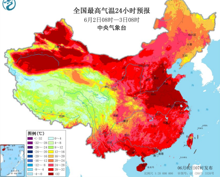 广西贵州迎来暴雨 强对流天气袭击南方东北