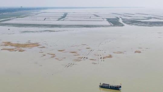 江苏发布洪泽湖干旱蓝色预警 淮安盐河杨庄段最低水位6.9米