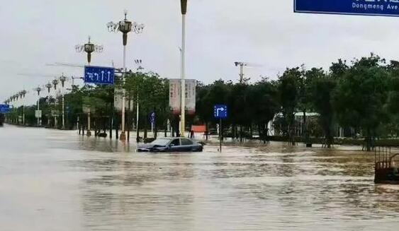 广西气象局发布暴雨蓝色预警 百色河池等地降雨量超200毫米