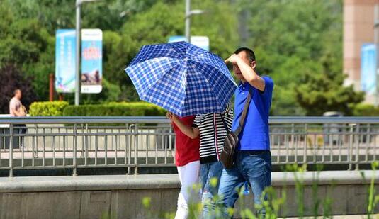 陕西榆林发布高温黄色预警 预计6月8日会有新冷空气造访