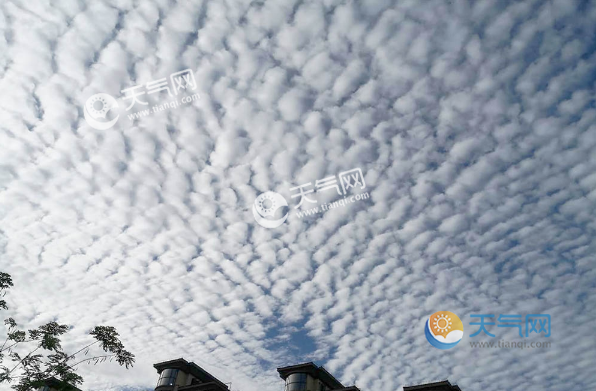 实拍海口大面积鱼鳞云！天气不稳定因素加剧