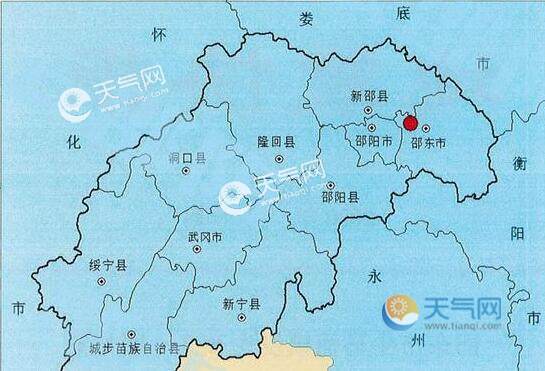 湖南邵东市发生3.4级地震 目前没有人员伤亡和财产损失