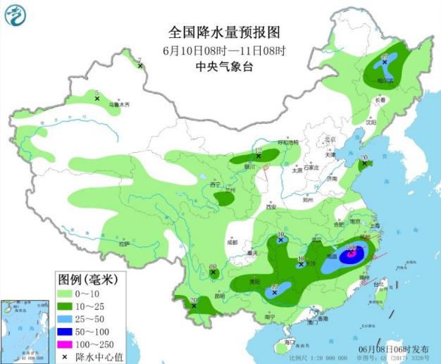 天津山东等10余省区市现35℃以上高温 南方大雨持续