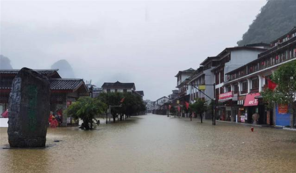 阳朔特大暴雨最新消息 系当地有史以来首个特大暴雨