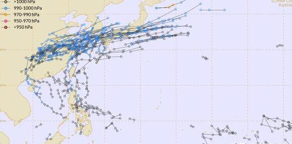 6月广东台风最新消息2020 第2号台风鹦鹉会在广东哪里登陆