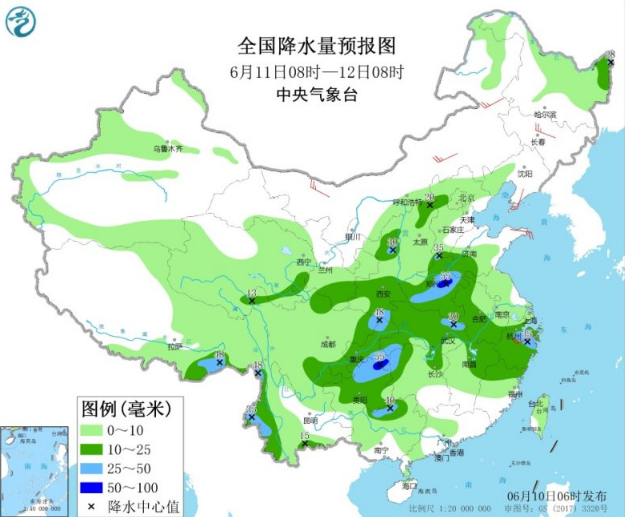 华北东北阵雨雷阵雨多发 江南东部仍有大暴雨