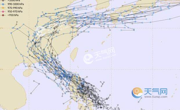 98w可能发展为今年第2号台风"鹦鹉"目前菲律宾以东近海出现了一个台风