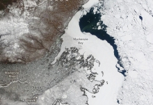 北冰洋一周变黑是怎么回事？北极也被污染了？
