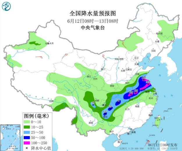 强降雨今天达到最强 贵州湖南等地还有大到暴雨