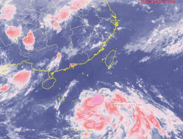 6月深圳台风生成最新消息 第2号台风鹦鹉会在广东深圳登陆吗