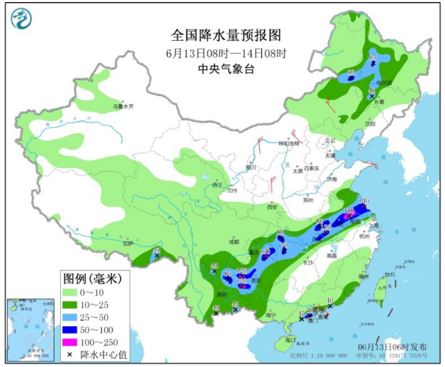 全国各地出现强降雨天气 第2号台风鹦鹉逐渐加强预登陆广东