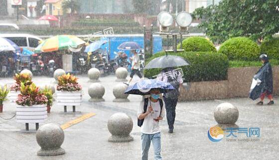 梅雨季上海降雨依旧强烈局地气温跌至24 体感凉快 天气网