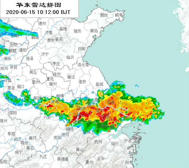 中东部强梅雨正式形成！大暴雨将在沪宁线连下三天