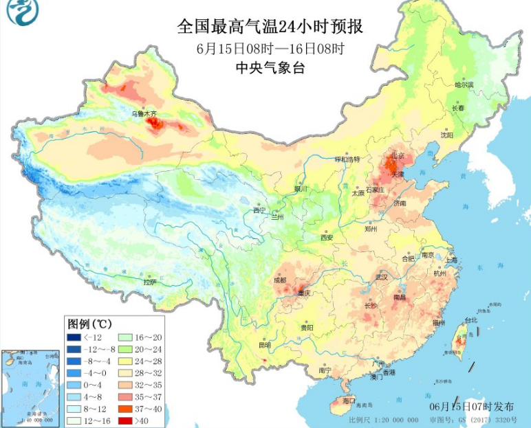 台风“鹦鹉”停编广东风雨减小 华北炎热升级京津冀高温