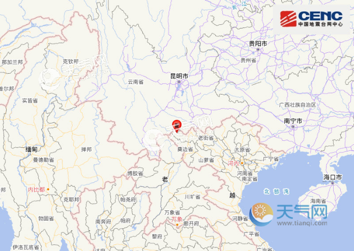 越南地震最新消息中越边境47级地震云南震感强