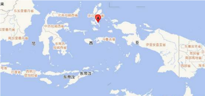 印尼地震最新消息2020 哈马黑拉岛突发5.4级强震
