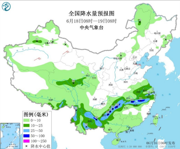 四川陕南和江淮都有大雨 江南华北35℃以上高温持续