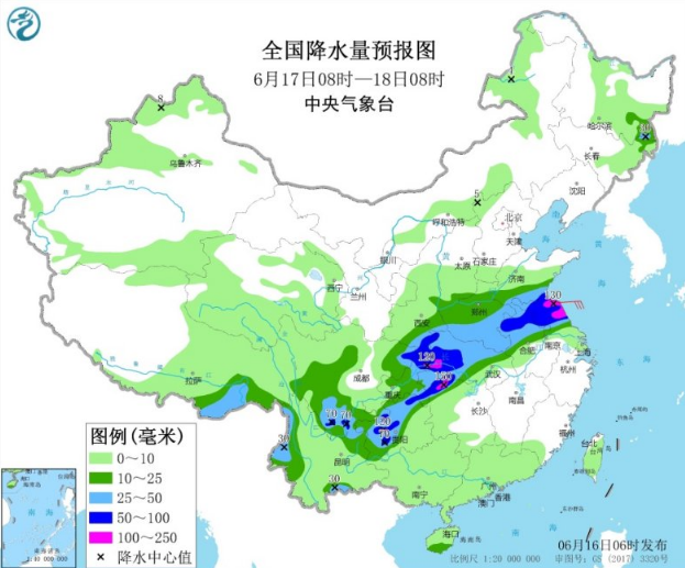 四川陕南和江淮都有大雨 江南华北35℃以上高温持续