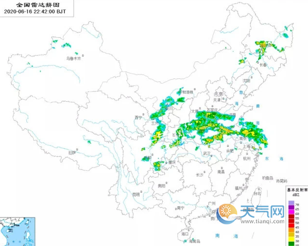 江南暴雨暂停四川和北方遭梅雨袭击