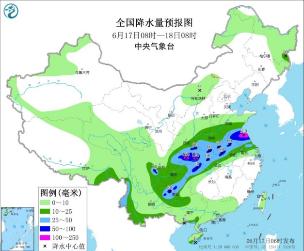 江南大部35℃以上高温持续 四川黄淮等地有大到暴雨