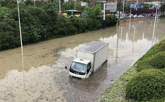 安徽10个水位站降水量超25毫米  引发城乡内涝洪水可能性大
