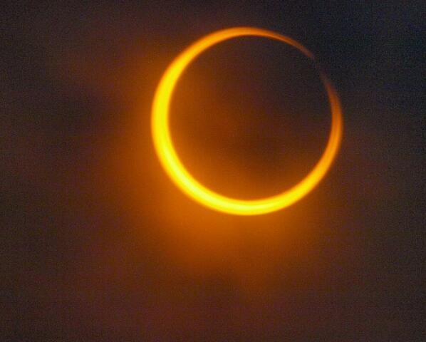 日环食形成示意图 日环食变化的过程图片