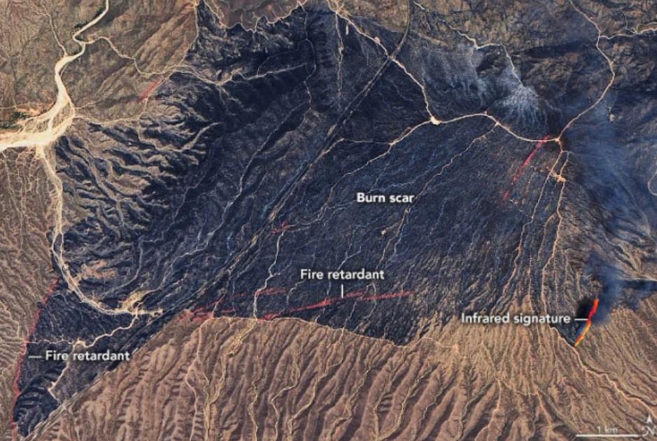 美国西部2020年最大山火是怎么回事？烧成焦土太空可见