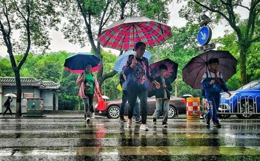 双休日浙江基本“泡”在雨里 杭州最高气温跌至23℃体感微凉