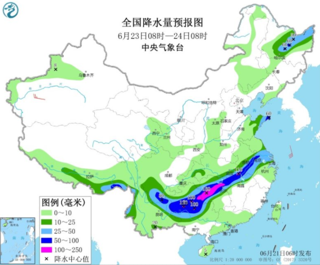 华北东部37℃高温天气持续 浙江上海等地将有暴雨