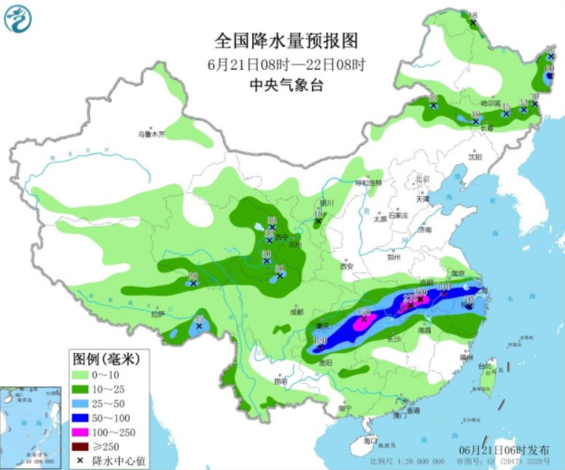 华北东部37℃高温天气持续 浙江上海等地将有暴雨