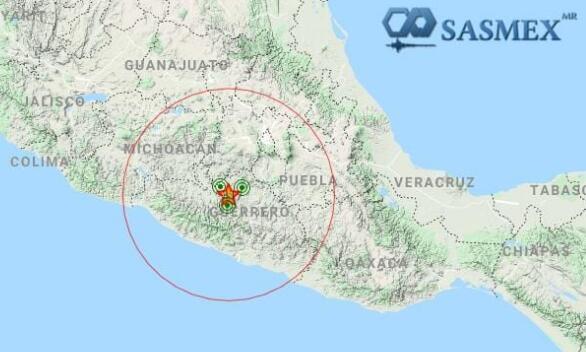 墨西哥发生4.1级地震 尚无人员伤亡和财物损失报告